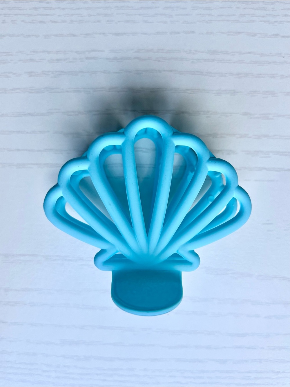 Blue Shell Hair-clip